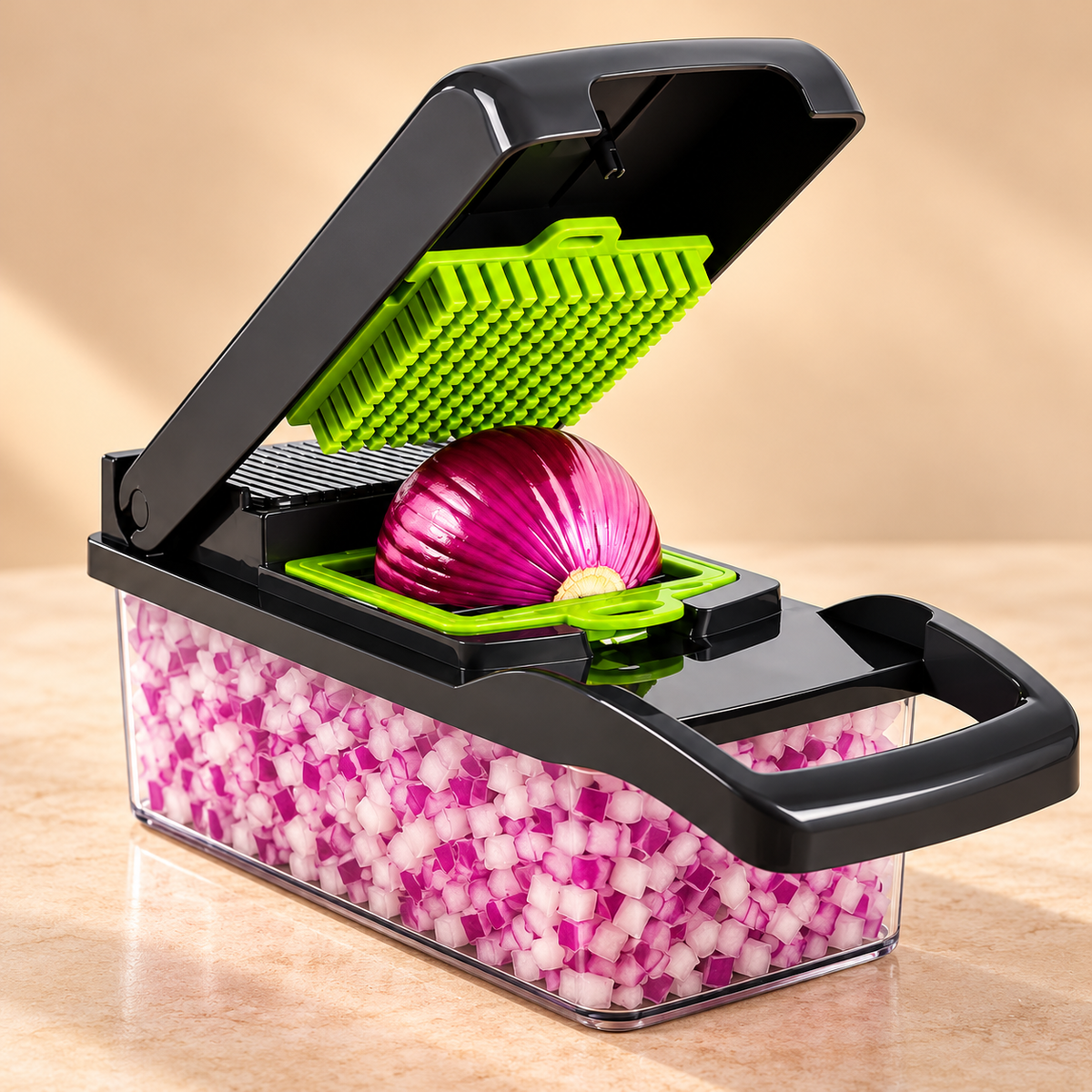 Cortador de Verduras Multifuncional 11 en 1 – Kit Completo de Cocina