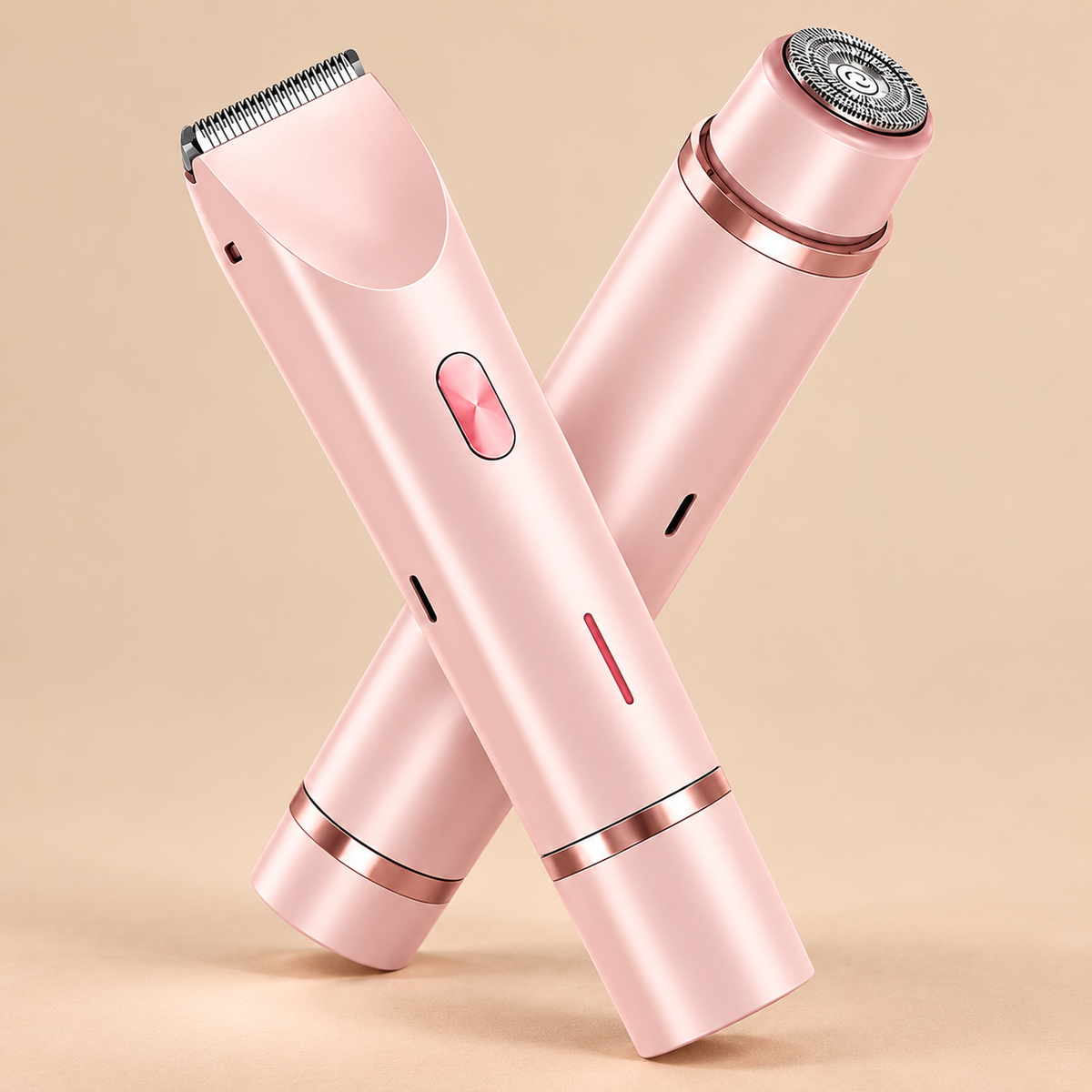 GlamTrim™ 4 en 1 - Recortadora Multifuncional con Cabeza Intercambiable