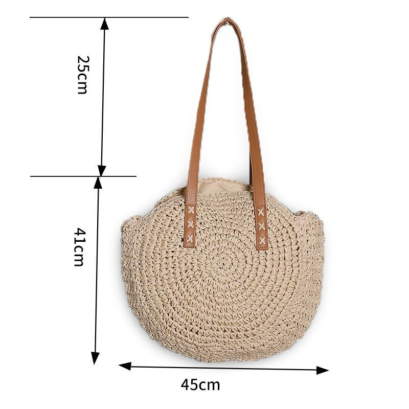 Bolsa Feminina de Crochê Praia