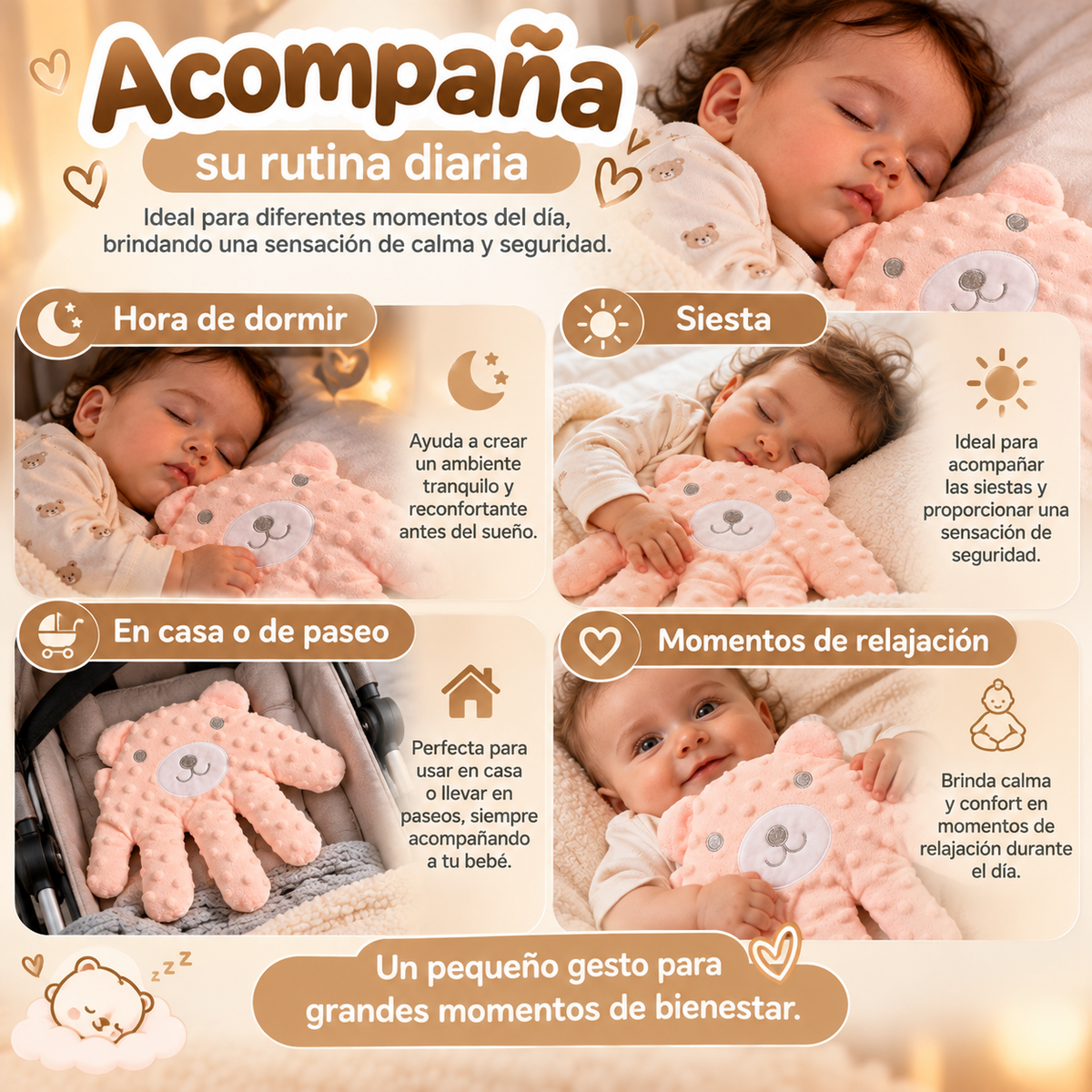 Mano Recomfort™ – Sistema Automático de Confort para Bebé