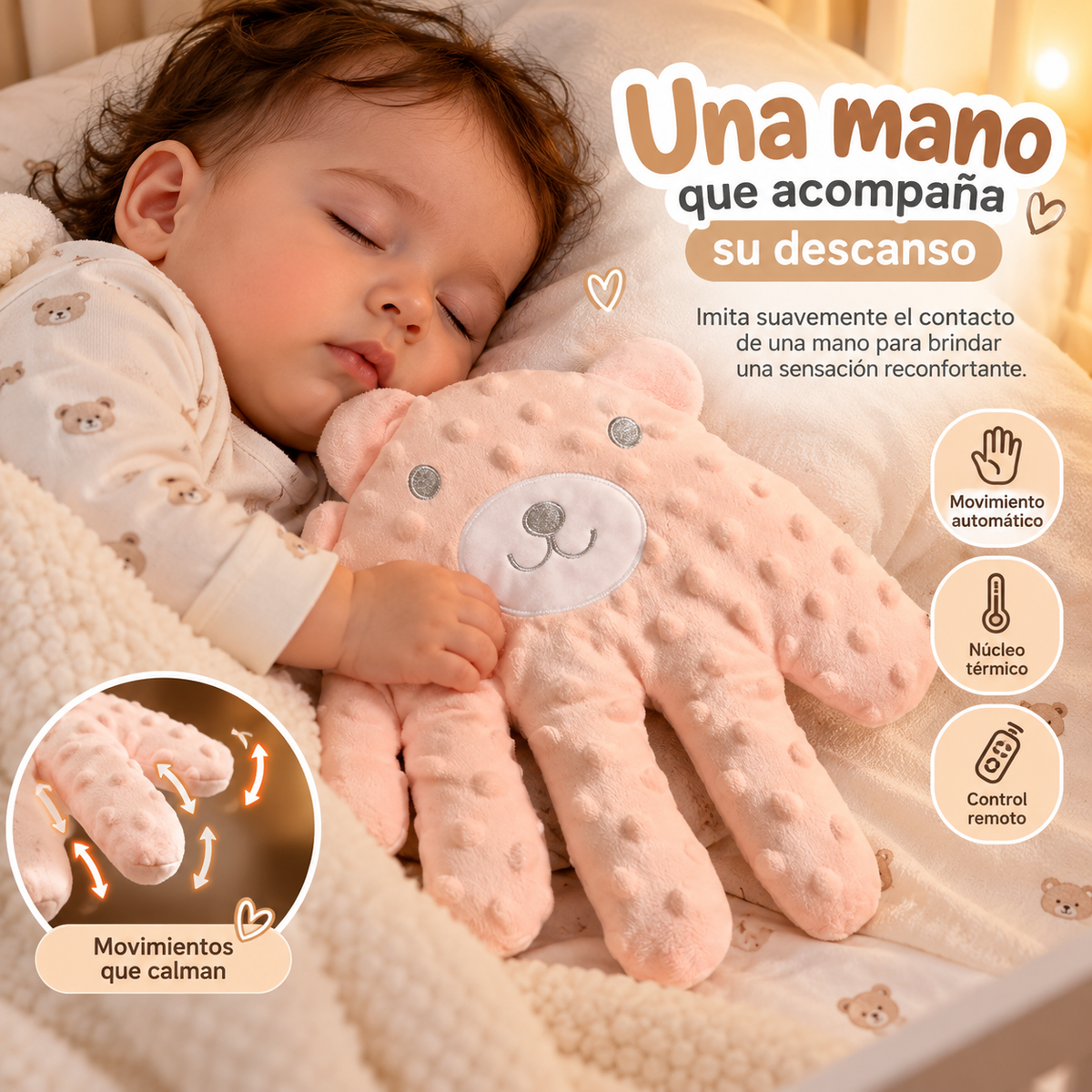 Mano Recomfort™ – Sistema Automático de Confort para Bebé
