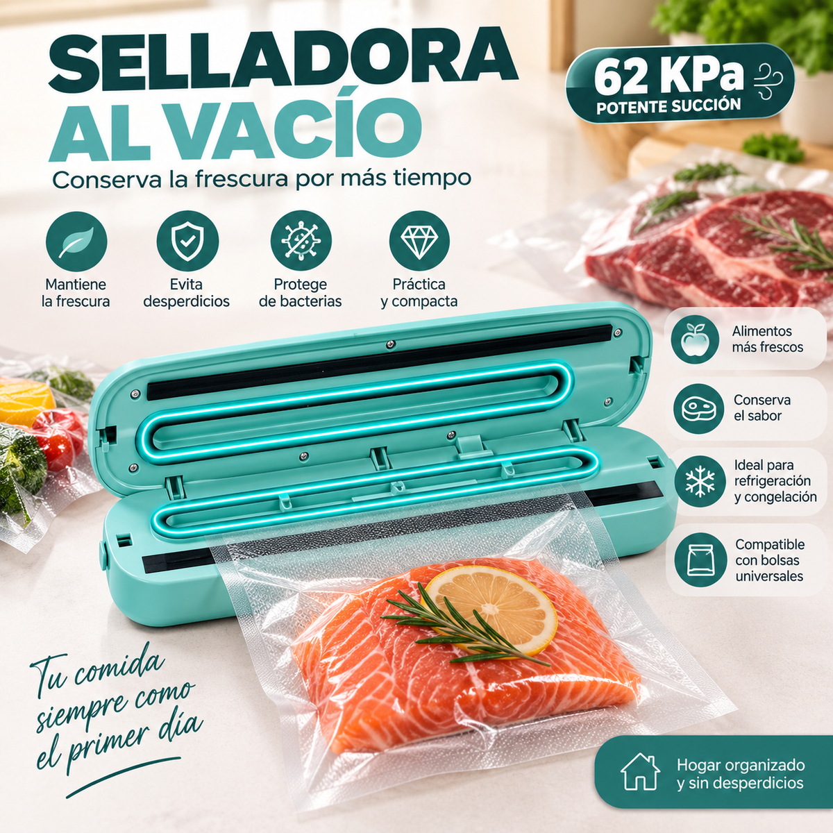 Sellador al Vacío Portátil