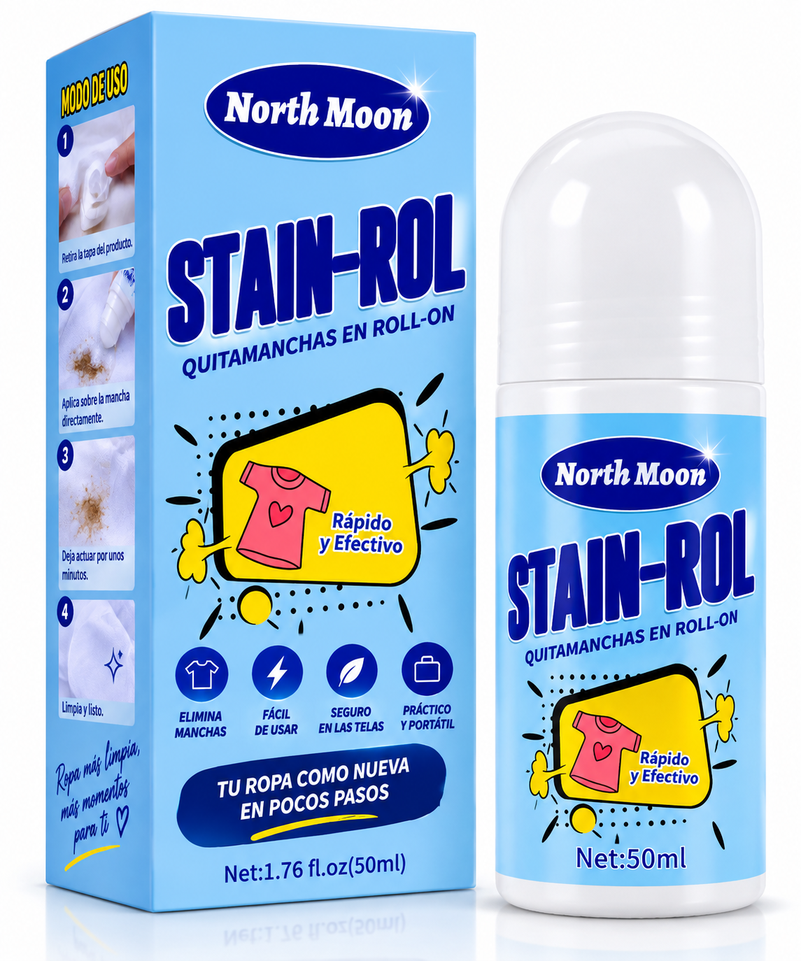 Stain-Rol® Quitamanchas en roll-on