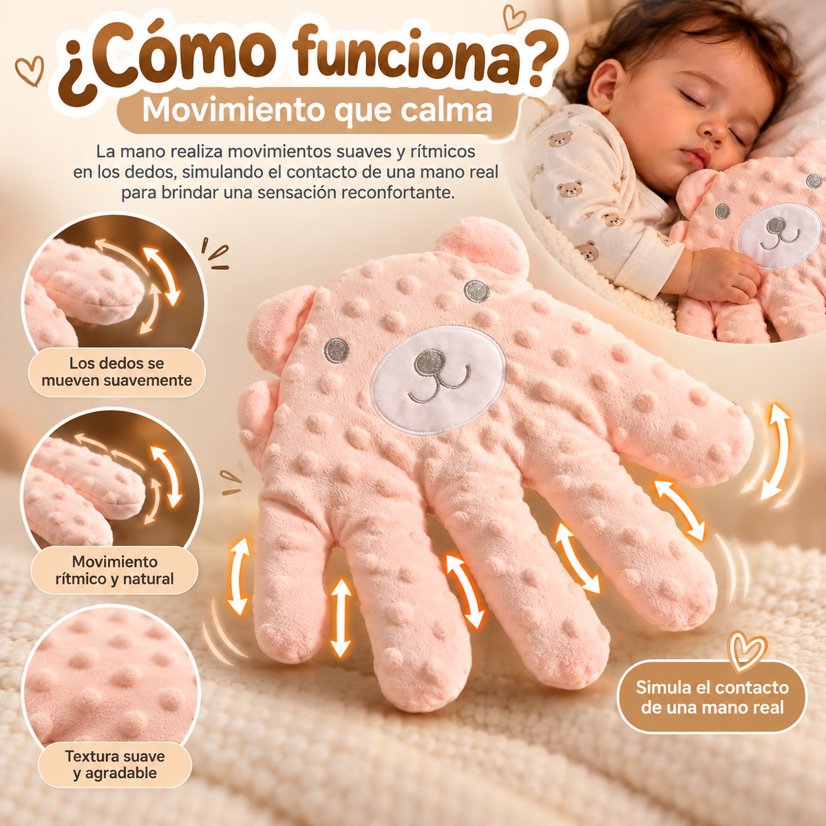 Mano Recomfort™ – Sistema Automático de Confort para Bebé