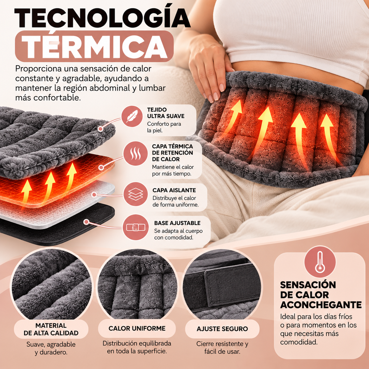 Faja Térmica ComfortFit 360°