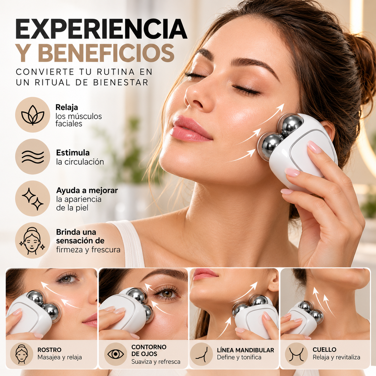 Lumière™ Masajeador Facial 3D